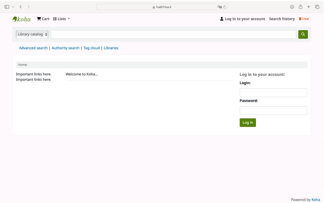 Instructions - enter your profile